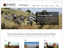 Tablet Screenshot of gamotravel.com